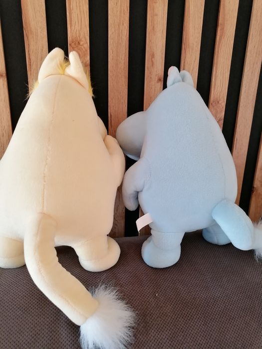 Maskotki Muminki- Migotka i Muminek