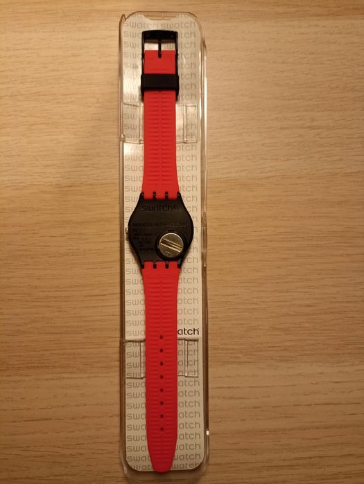 Swatch Power Tracking Red Grin (Novo)
