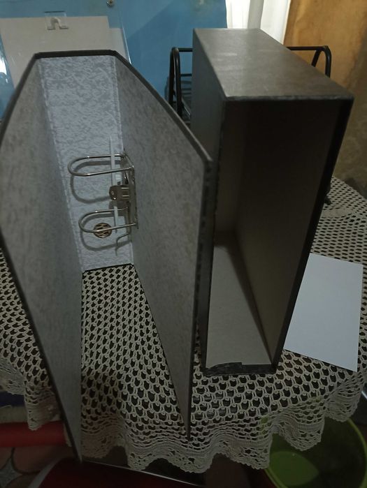 Pastas Arquivo com Caixa Preta 80cm