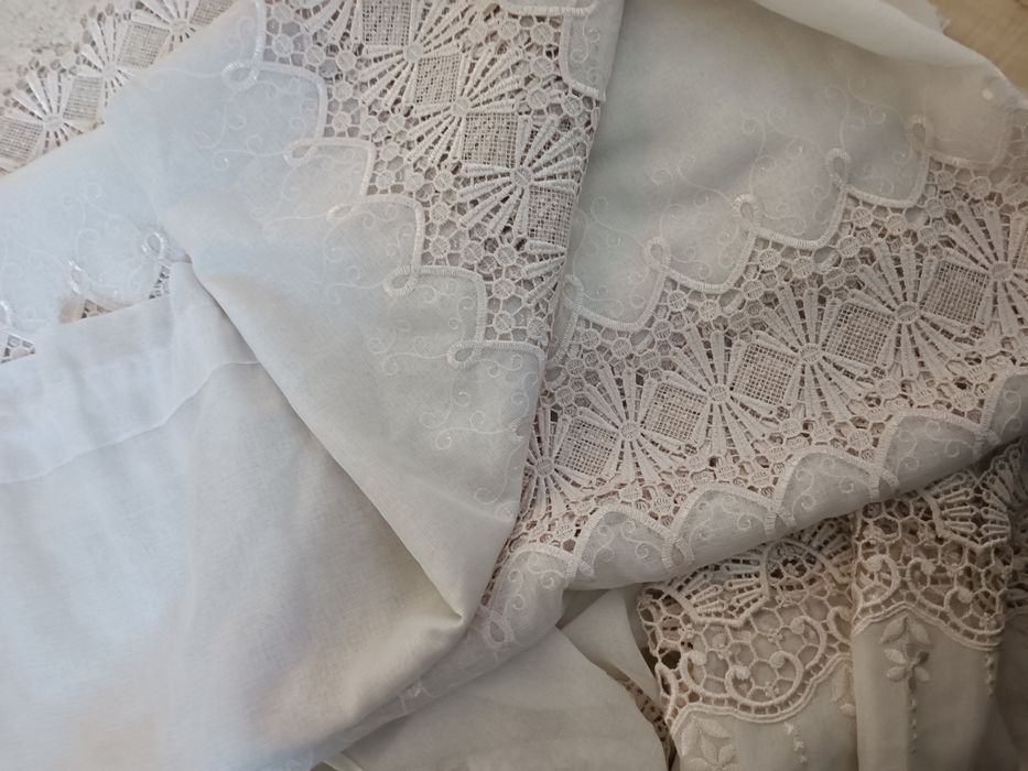 Firana zasłona z haftem 280x152
