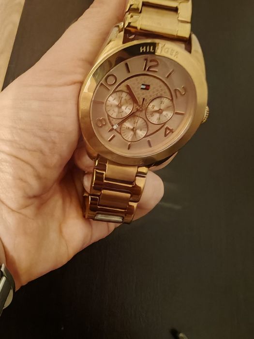 Relógio Tommy Hilfiger Feminino – Dourado