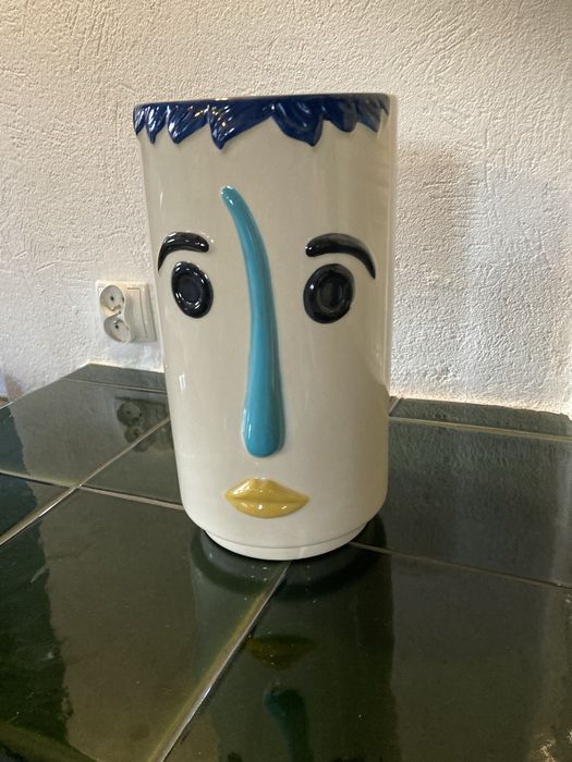 Wazon Vallauris ceramika design dizajn vintage