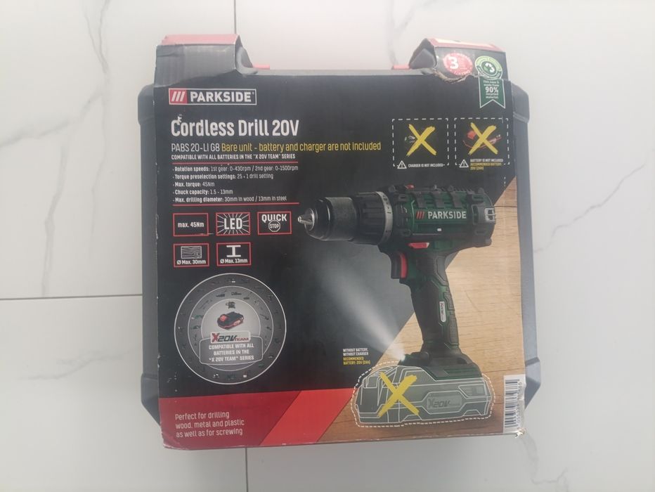 Шуруповерт Parkside 20 в
