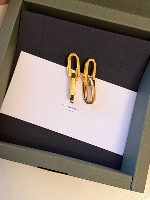 Сережки нові повний комплект