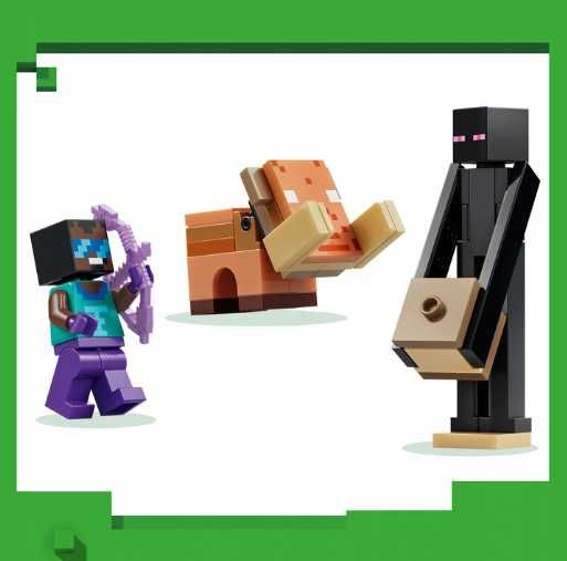 LEGO Minecraft 21584 Podróż przez portal Netheru i Kresu