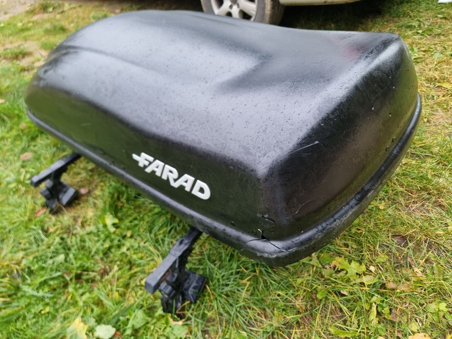 Bagaznik box dachowy farad czarny