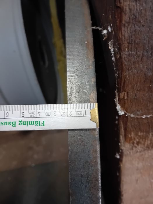 Blacha stalowa kowadło dekel 80cm