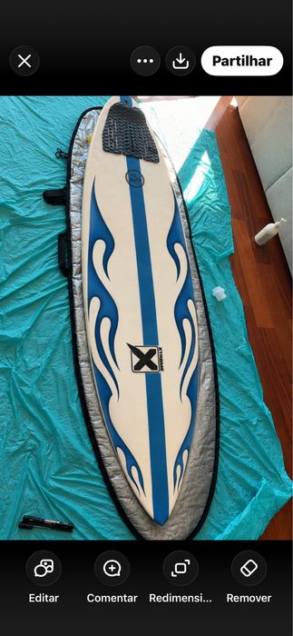 Prancha de surf 6,4 38 litros