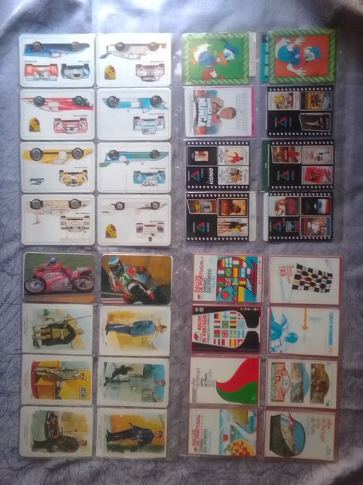 Calendários para coleção muita variedade