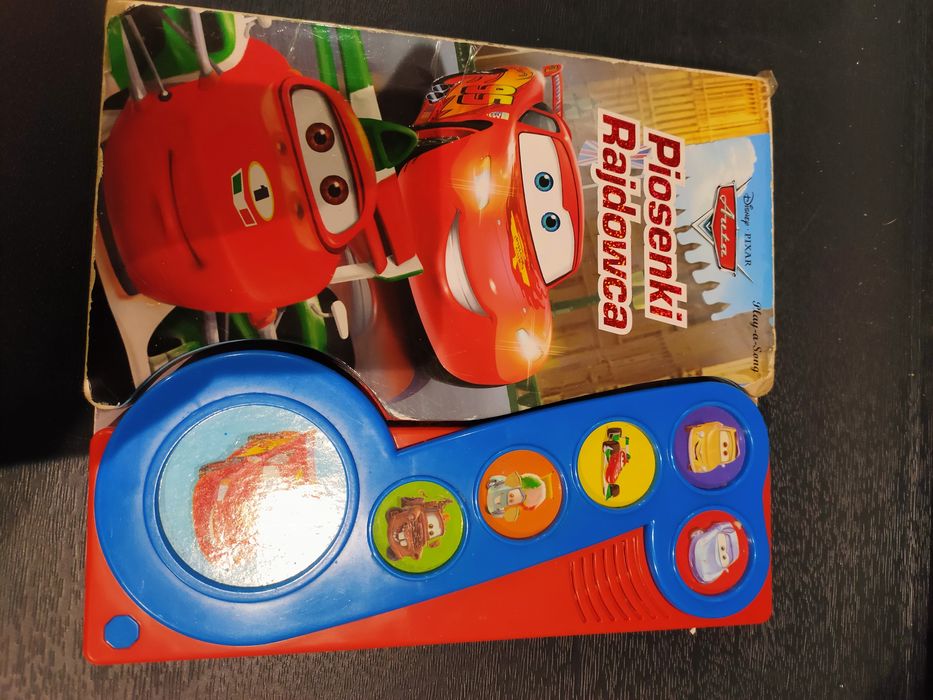 Książka Auta Cars Piosenki Rajdowca