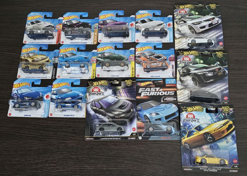 !ОНОВЛЕННЯ 20.01! Hot Wheels 2023-2025  Мейни, 5ти паки, Premium