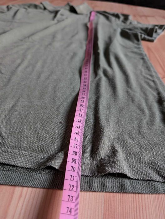 Męska zielona koszulka z kołnierzykiem POLO the Basics  C&A rozmiar M