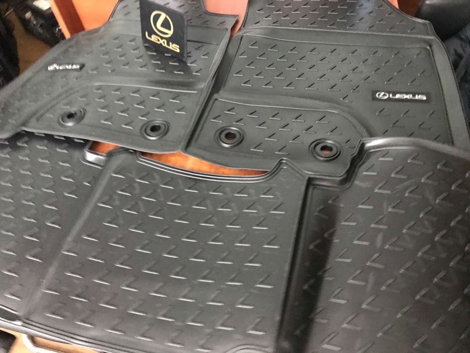 Новые! LEXUS LX-570\450D Оригинальные резиновые Коврики новые JAPAN