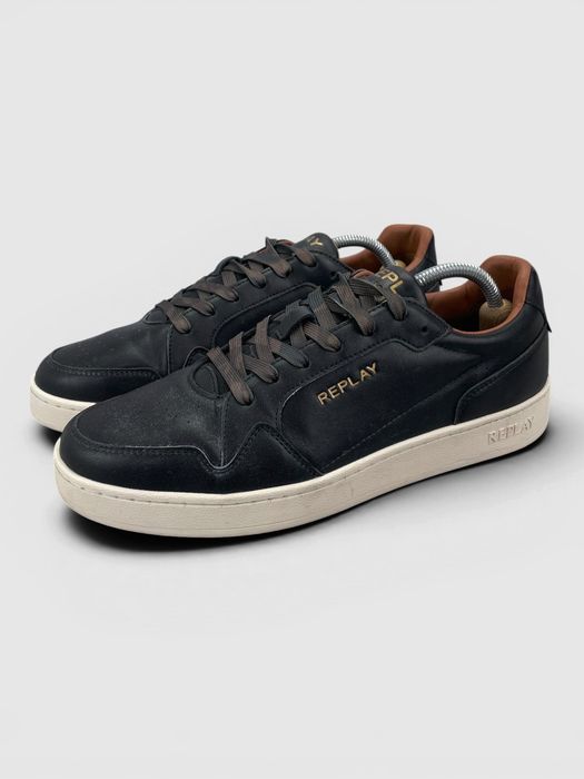 Buty Sportowe Replay Sneakers Czarny Brązowy Rozmiar 43
