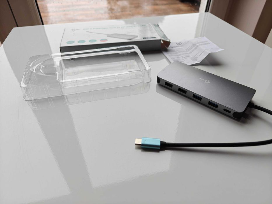i-tec USB-C Metal Nano Dock 2x DP 1x HDMI 4K LAN Audio PD 100W