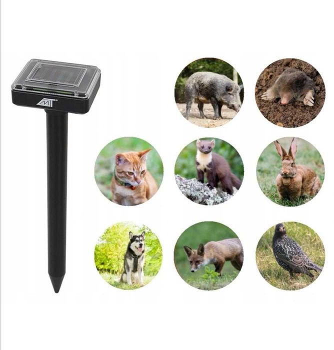 Odstraszacz Solarny Kretów Kun Gryzoni