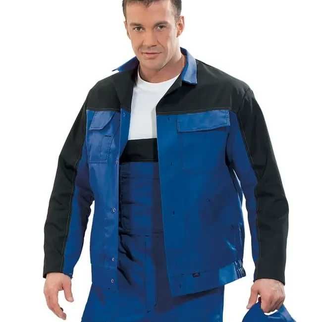 Bluza robocza do pasa WORK - kolor niebieski