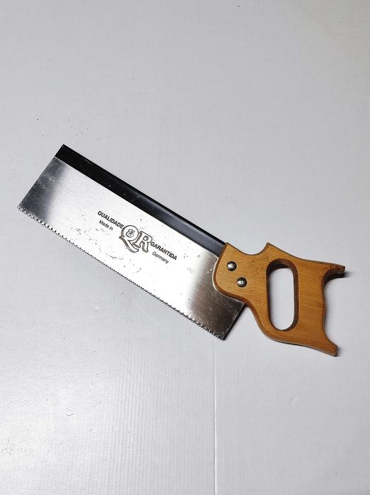 Ferramenta madeira carpinteiro serrote costas 30 cm (fabrico alemão)