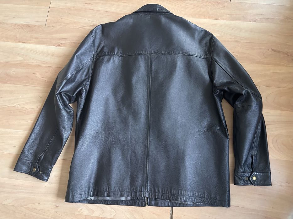 Шкіряна курта чоловіча XL