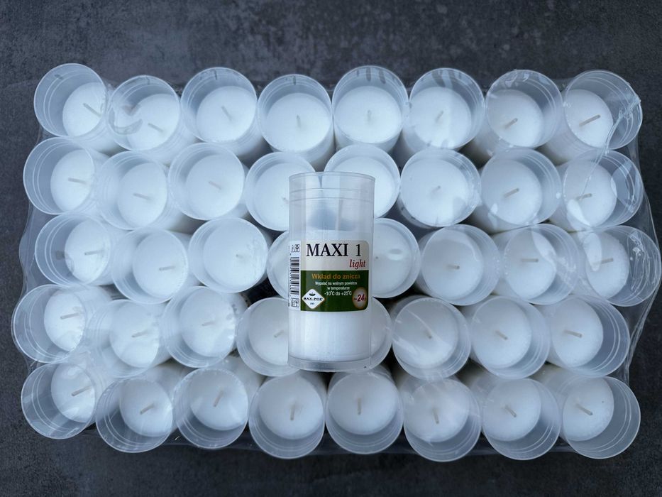 Zestaw 30 wkładów 24h z parafiny