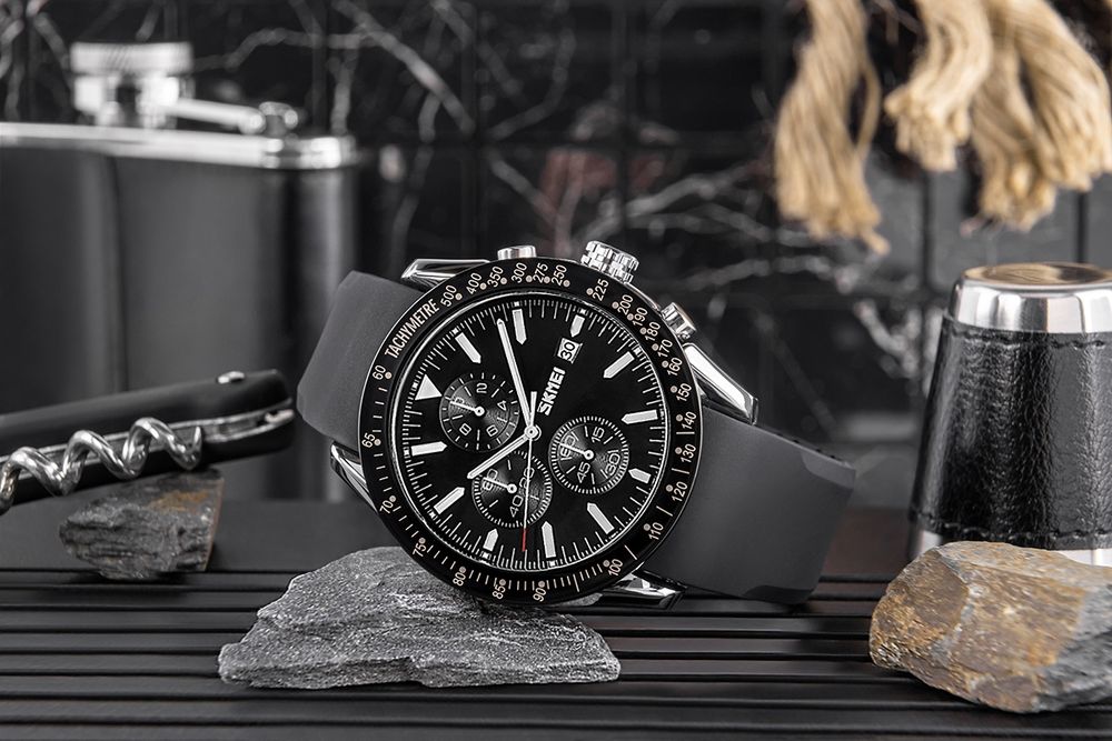 zegarek męski skmei 9253psibk + box