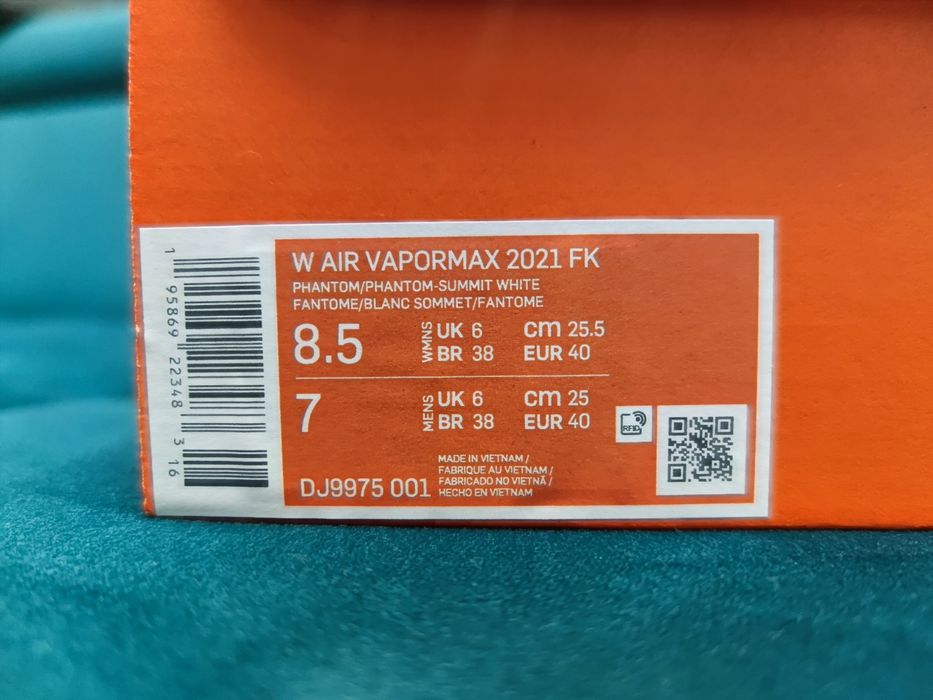 Buty Nike Air Vapormax Flyknit rozmiar 40