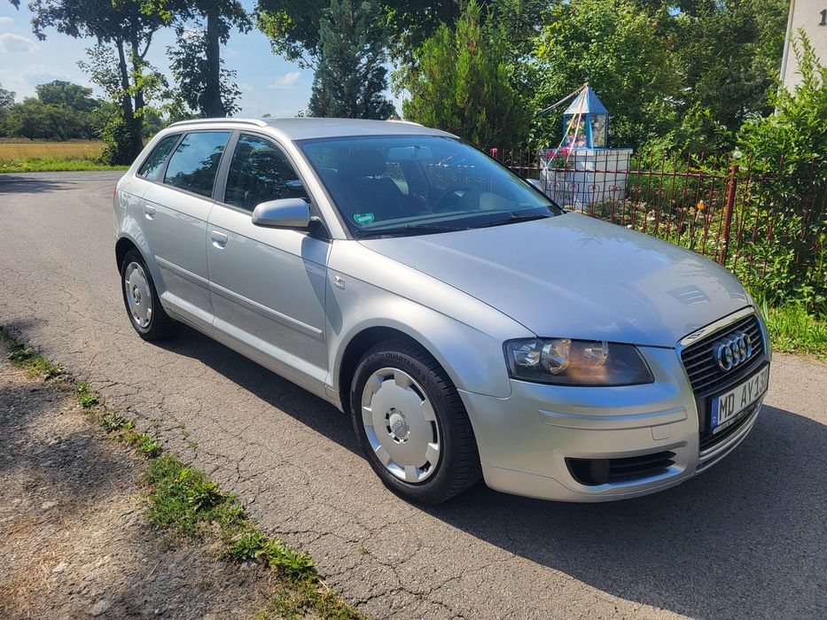 Audi A3 z Niemiec Klima 5d 1.6mpi Super stan  2007r  stary motor