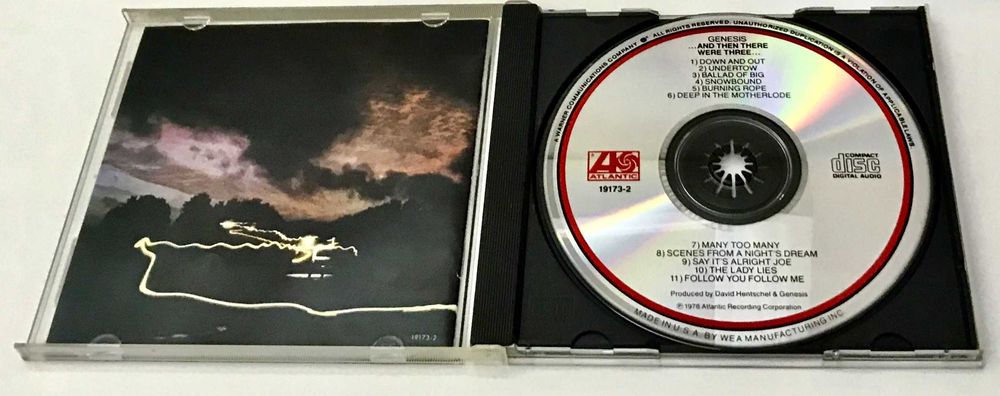 GENESIS …And Then There Were Three… album CD wydanie USA 1986 REZERWACJA