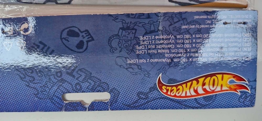 Obrus foliowy HotWheels 120 x 180