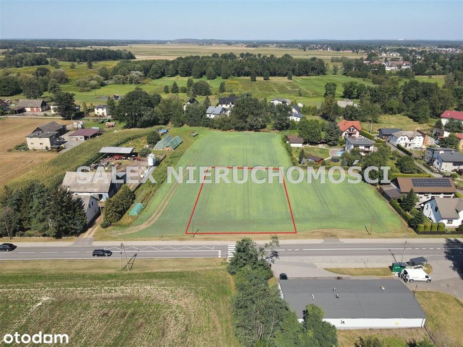 Działka 2200 m² przy ul. Wyzwolenia w Mizerowie - Widok 3