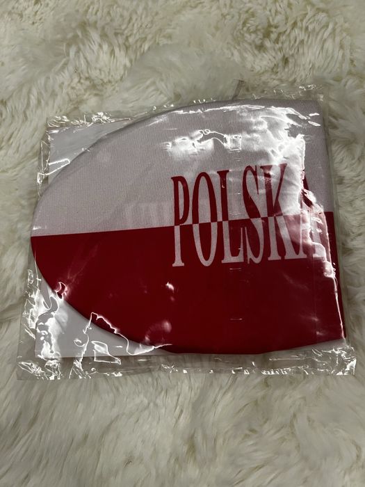 Flagi na lusterka samochodowe Polska (2) + flaga 30x46