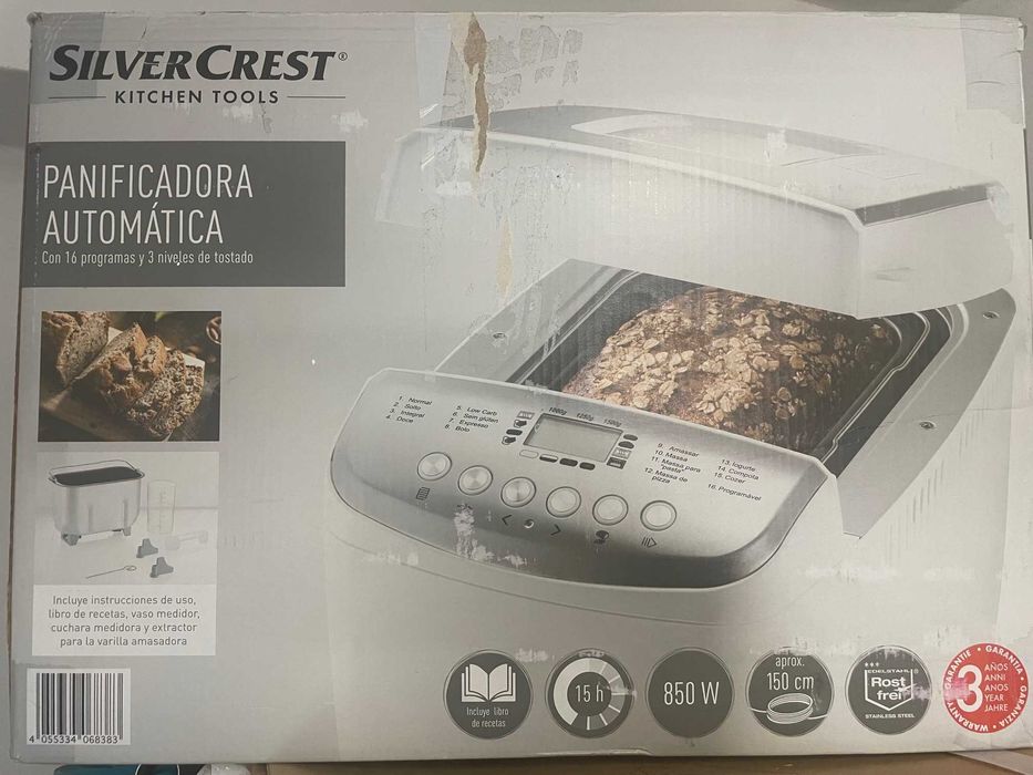Maquina de pão SilverCrest