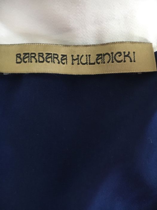 Sukienka granatowo-czerwona  42