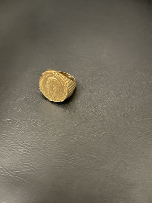 4 Aneis  de ouro de 19k/22k
