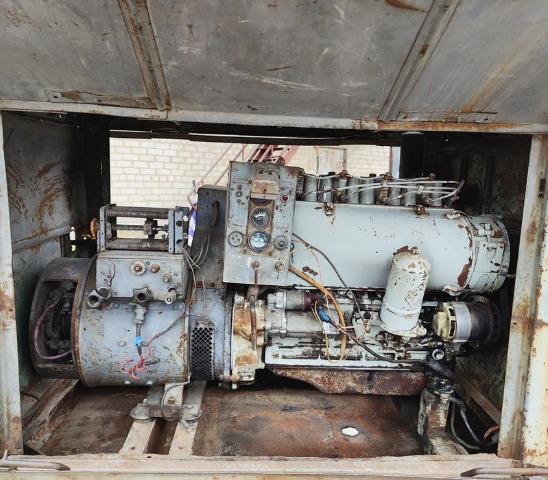 САК дизельный 2007 г.в., Сварочный аппарат колесный