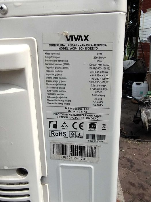 Klimatyzator klimatyzacja sprawna Śląsk