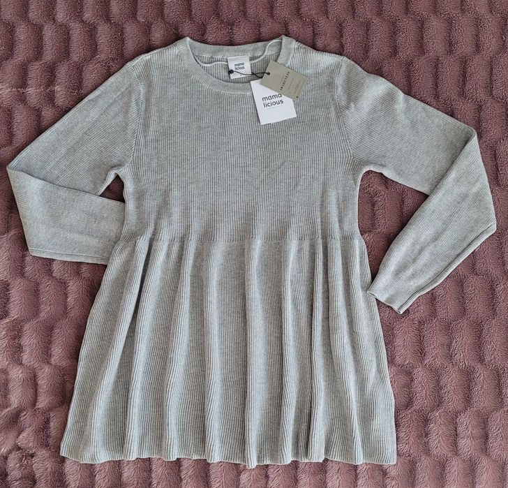 Ciążowy dzianinowy sweter Mama Licious