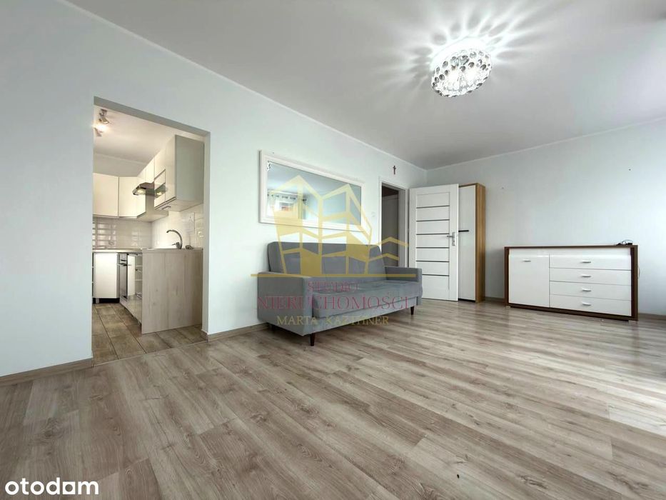 Urokliwe mieszkanie w Dzierżoniowie! 2pok./48,49m2/ III piętro.