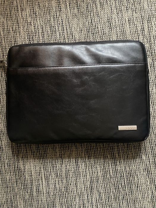 Кожана сумка для ноутбуку макбуку 13-14 дюймів macbook pro air