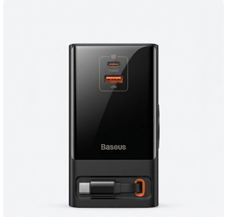 Baseus PowerCombo 65W GaN — Розумна зарядна станція