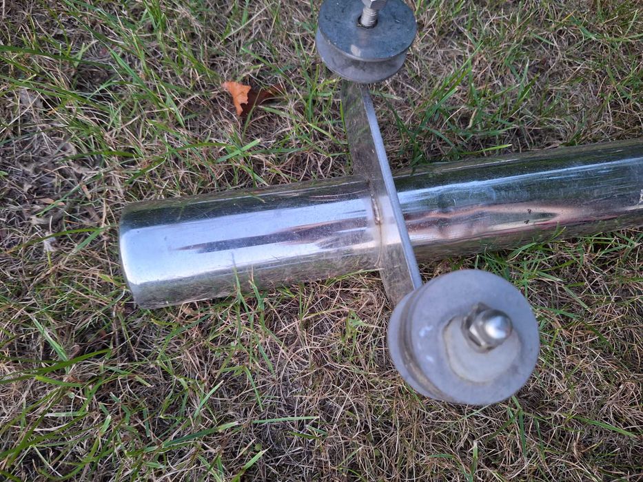 Zadaszenie z rur nierdzewnych