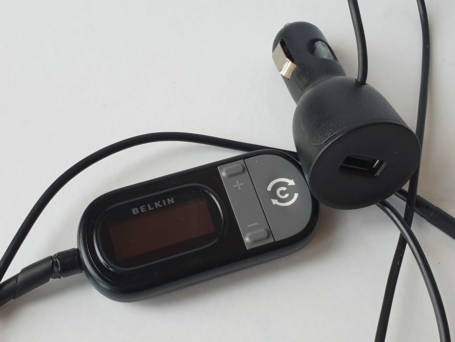 FM трансмітер Belkin  F8Z439EA  Jack 3.5мм тюнер автомобільний прикурювач