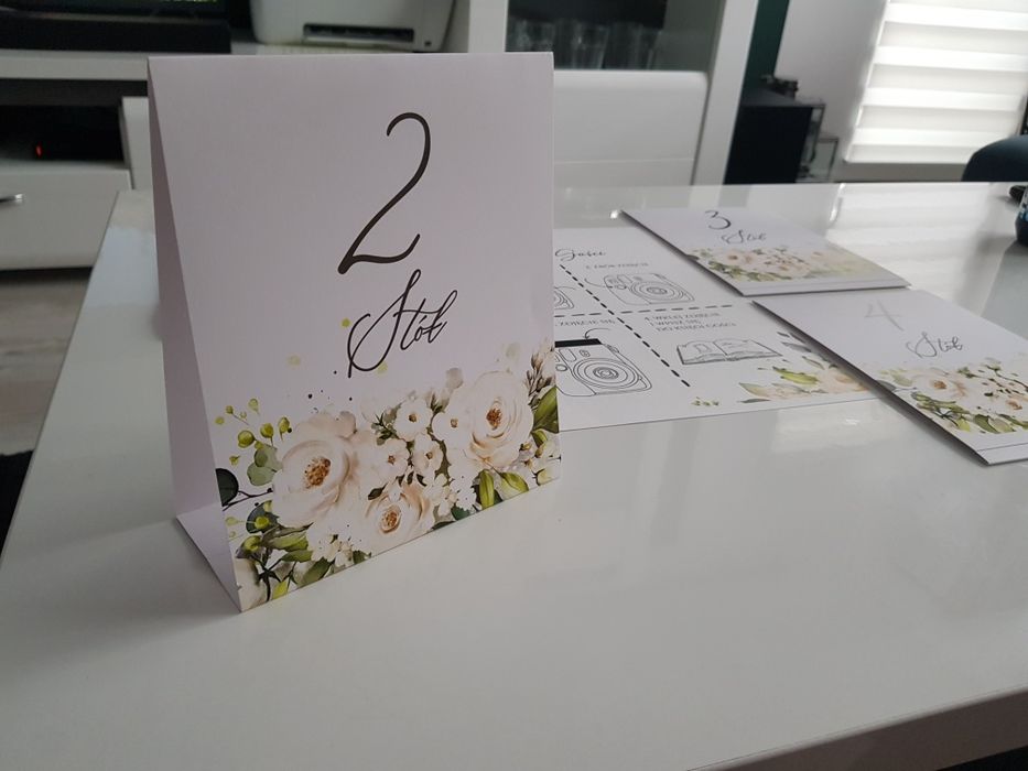 Numerki na stół instrukcja instax