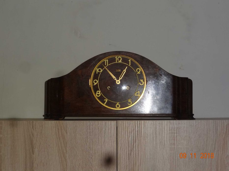 Zabytkowy zegar kominkowy Kienzle 20/30 L. SPRAWNY