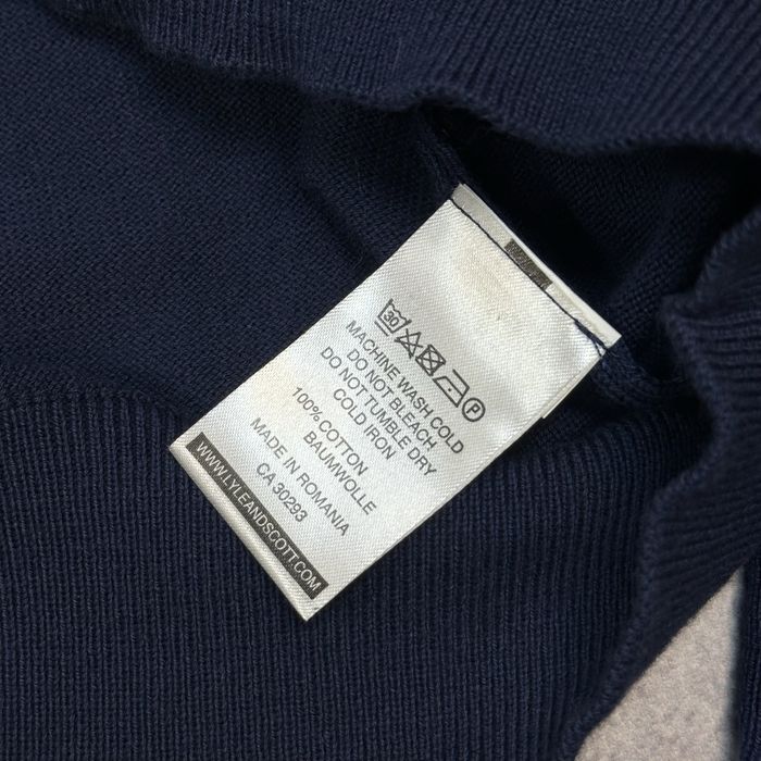 Светр Lyle Scott Blue