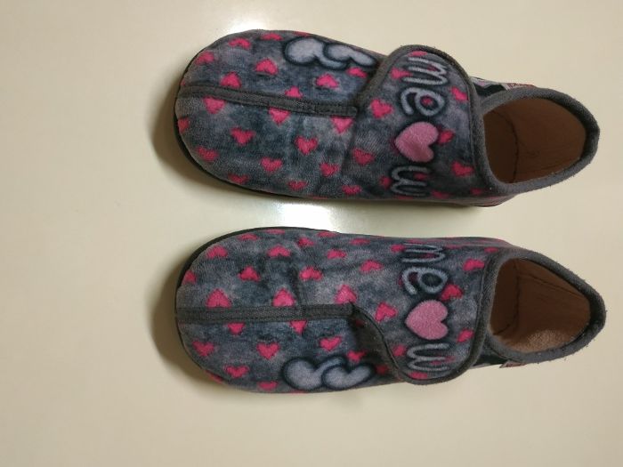 Pantufas de criança