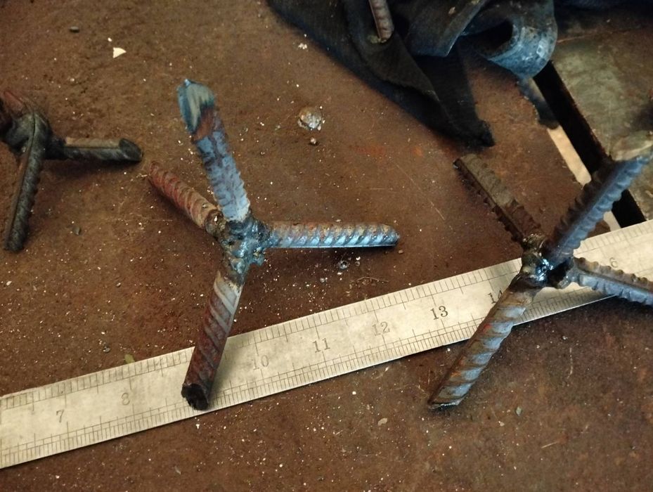 Скоба будівельна строительная, такелажная. 300х70х8 Їжак. Еж