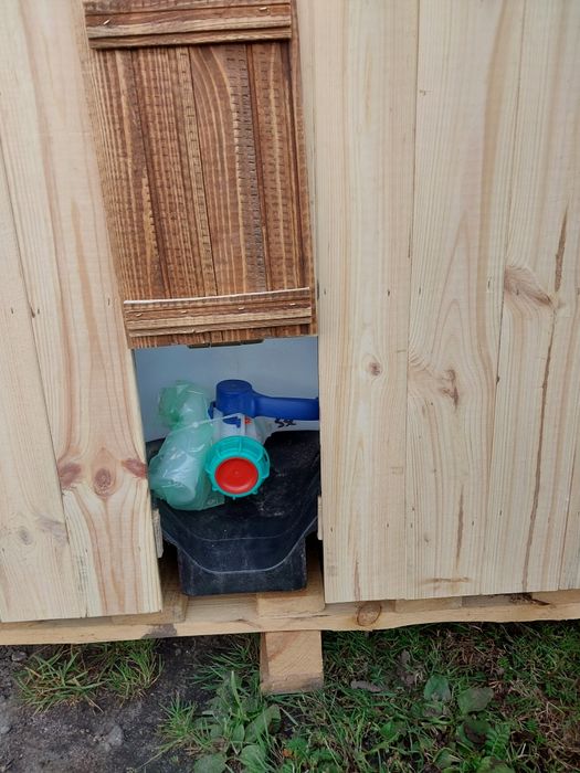 Zbiornik po saunie , do MORSOWANIA , 1000l MAUZER