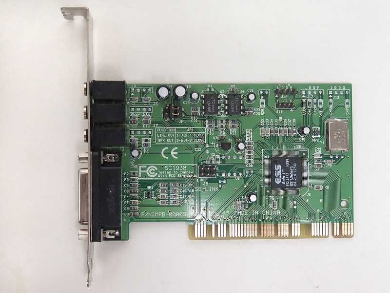 PLACAS DE AUDIO (SOM), ISA e PCI, para PC - vintage