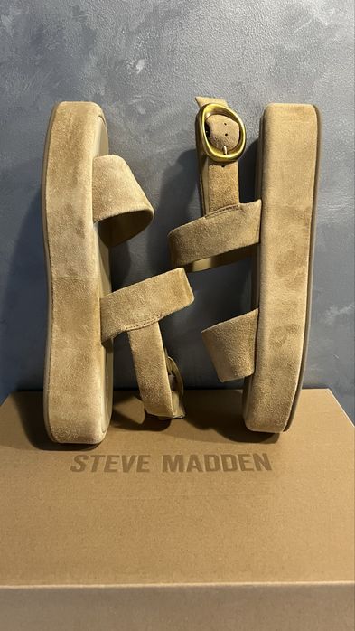 Босоніжки Steve Madden 8US РОЗПРОДАЖ замшевые боссоножки замшеві босоніжки